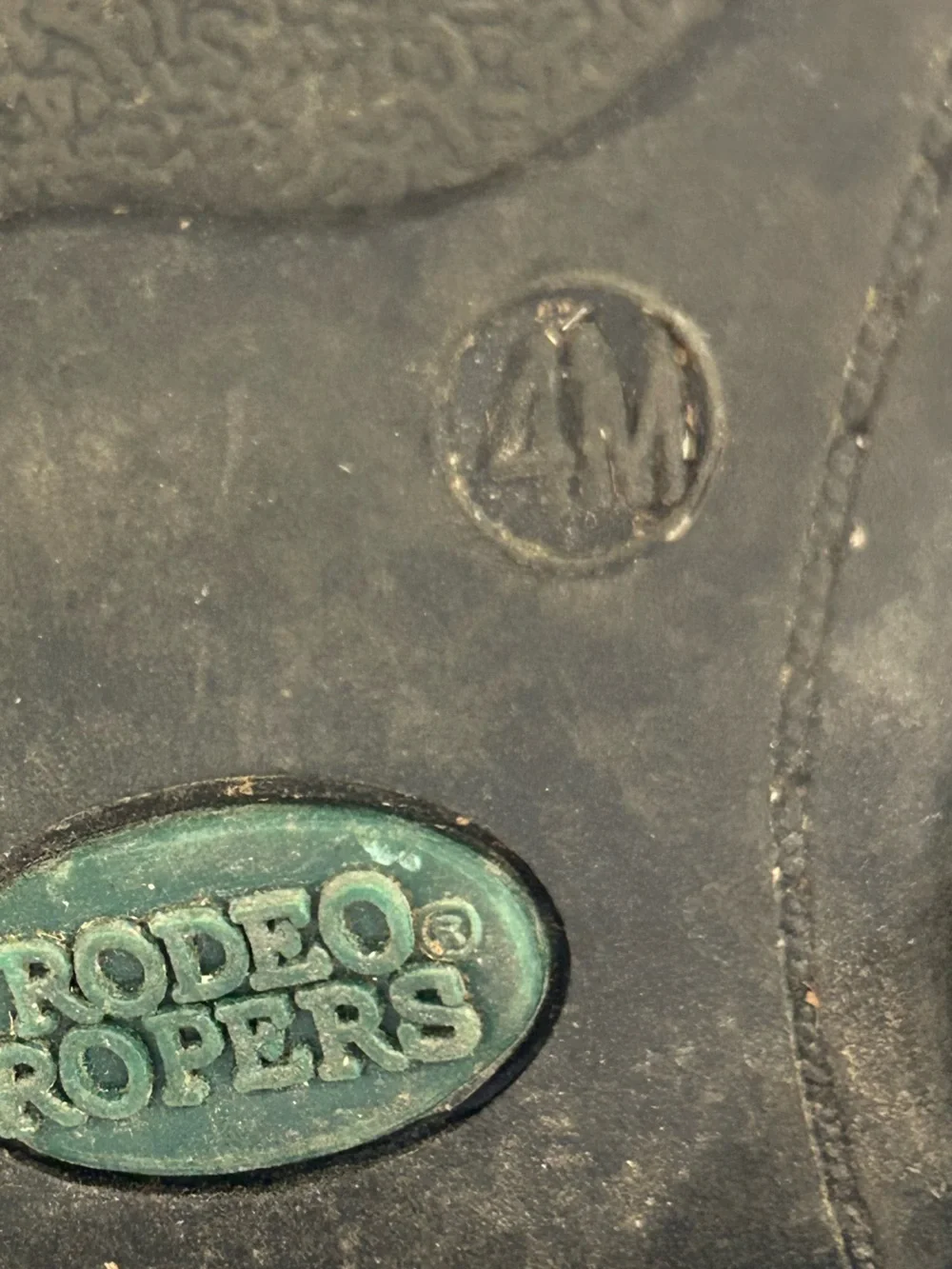 Rodeo Ropers Girls Cowboy Cowgirl Western Boots Dark Brown Youth Size 4